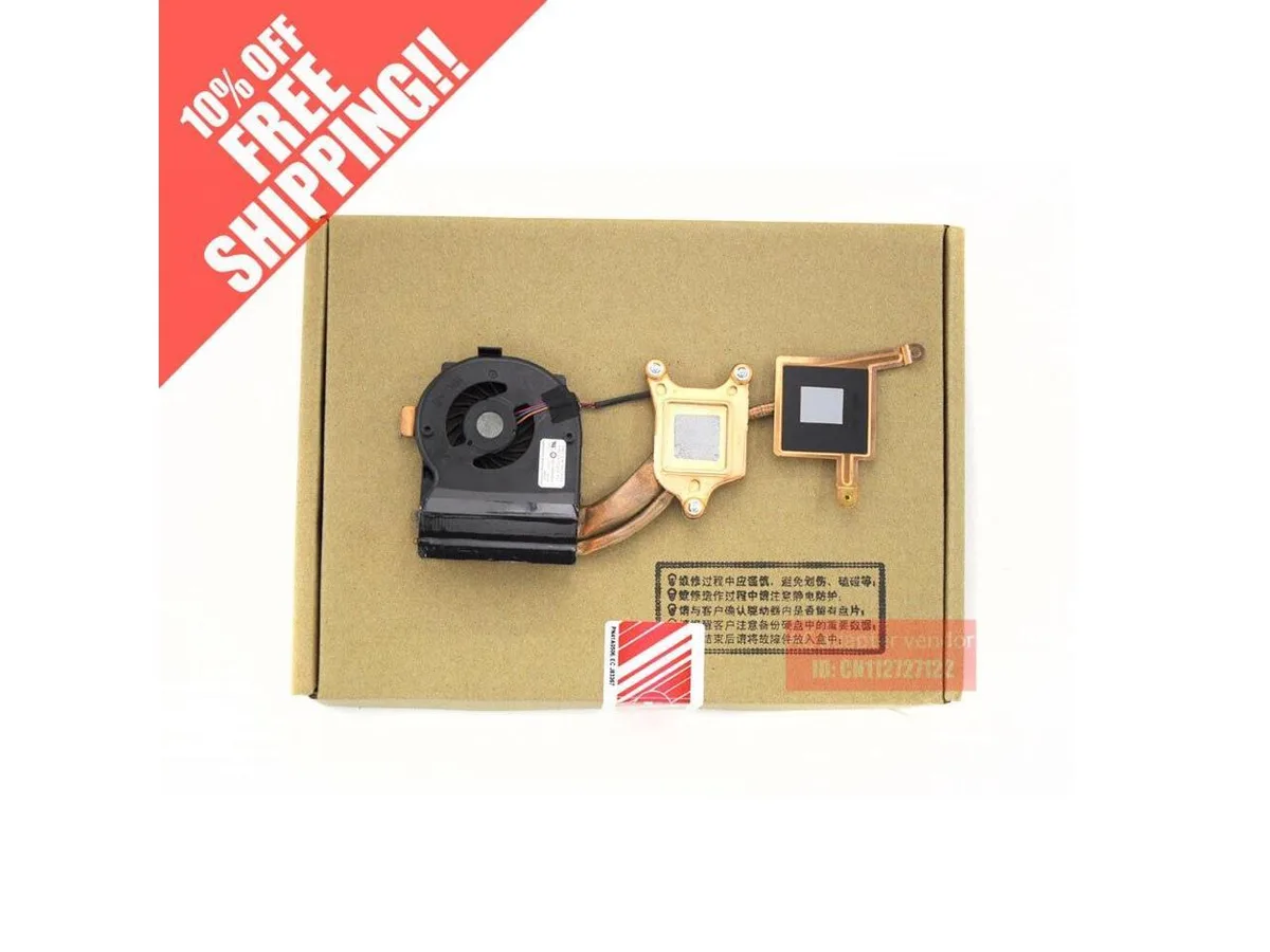 Laptop CPU cooler with fan and metal heatsink for ThinkPad X200
