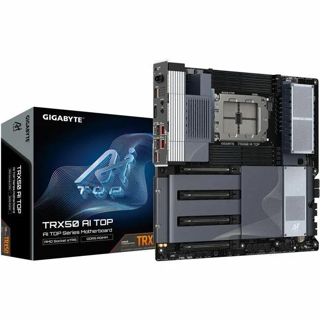 GIGABYTE GIGABYTE TRX50 AI TOP AMD motherboard — product photo