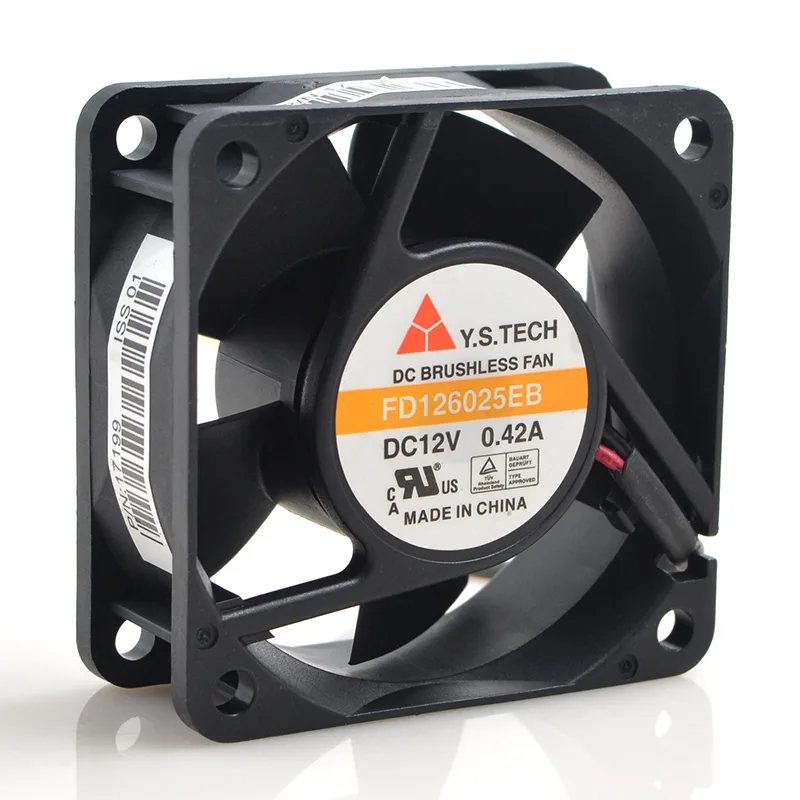 Zyvpee Zyvpee FD126025EB 6025 12V .42A 2 Pin 60mm Case Fan — صورة المنتج
