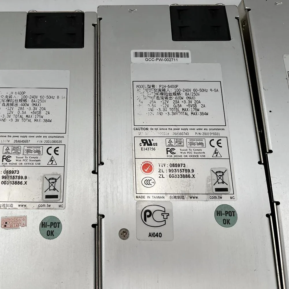 KHACHIMO KHACHIMO P1H-6400P 1U 400W Server Power Supply — product photo