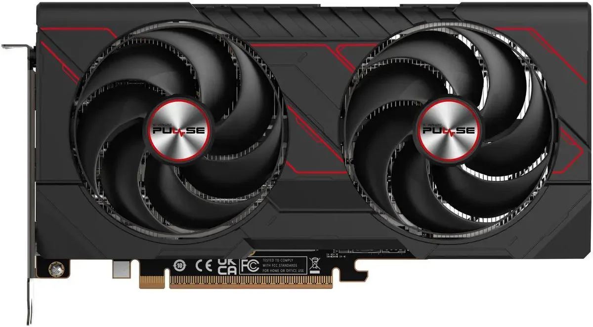 Sapphire Tech Sapphire Tech PULSE Radeon RX 9060 XT 8GB graphics card — Produktfoto