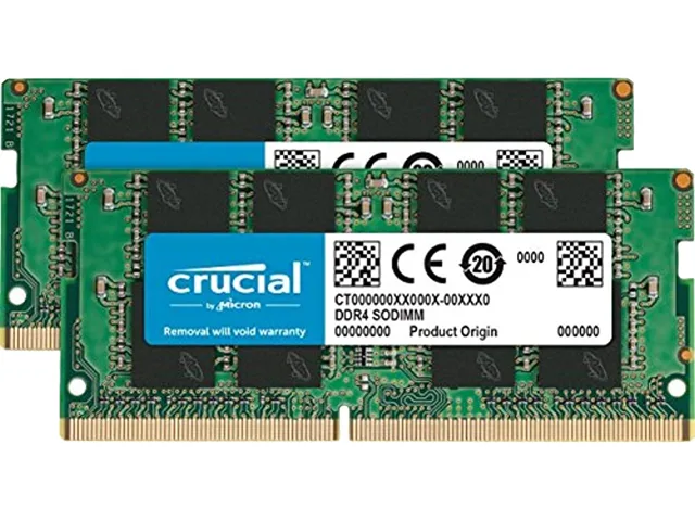 Crucial Crucial CT2K32G4SFD8266 64GB (2x32GB) DDR4 2666 CL19 laptop RAM — productfoto