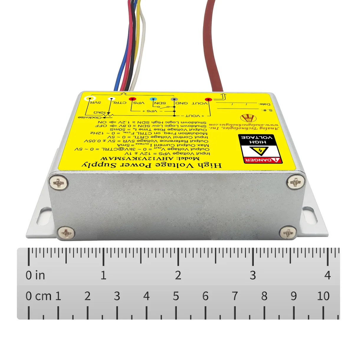 Analog Technologies, Inc. Analog Technologies, Inc. AHV12V3KV5MAW Industrial Power Supply 12V 0-3kV 5mA — ürün fotoğrafı