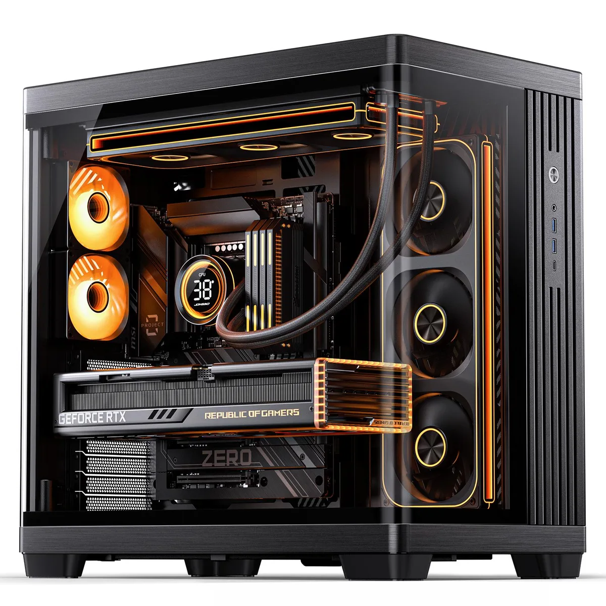 JONSBO JONSBO TK-4 BLACK ATX PC Case — product photo