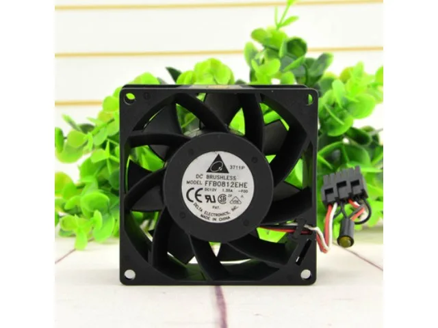 Fans Fans FFB0812EHESize 80x80x38mm 12V 1.35A 4500 RPM 100 CFM case fan — product photo