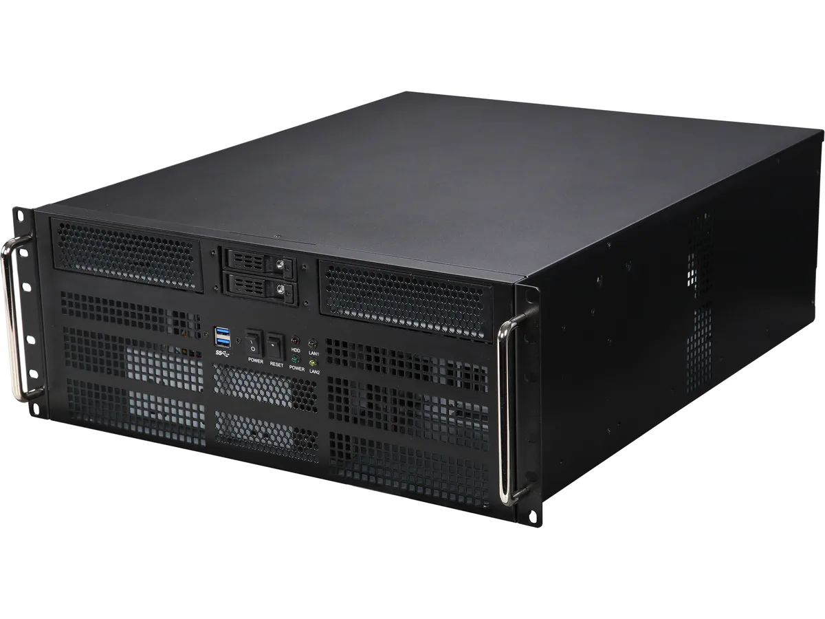 Athena Power Athena Power RM-4U8G525 4U Rackmount Server Chassis — ürün fotoğrafı