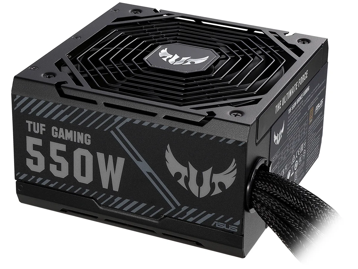 ASUS ASUS TUF GAMING 550B 550 W power supply — product photo