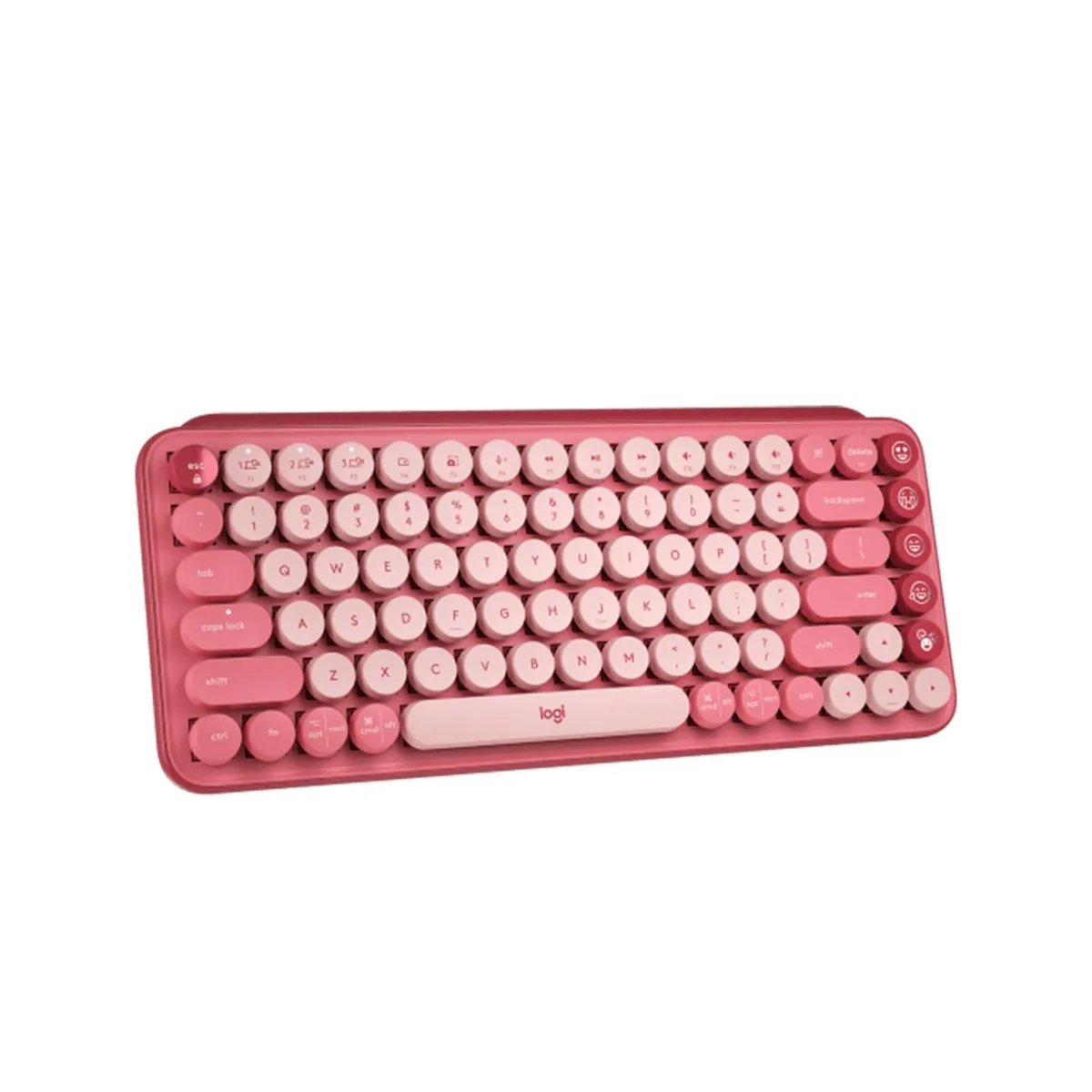 Logitech Logitech POP Keys Mechanical Wireless Gaming Keyboard 87 Keys Pink Bluetooth 5.1 — 商品写真