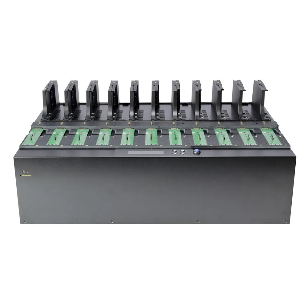 Systor Systor SYSNVME-HC410 1-to-10 SATA NVMe Duplicator 24GB/min — termékfotó