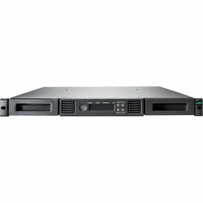 HPE HPE R1R75B StoreEver MSL 1/8 Tape Autoloader 8-slot 360 TB backup media — Produktfoto