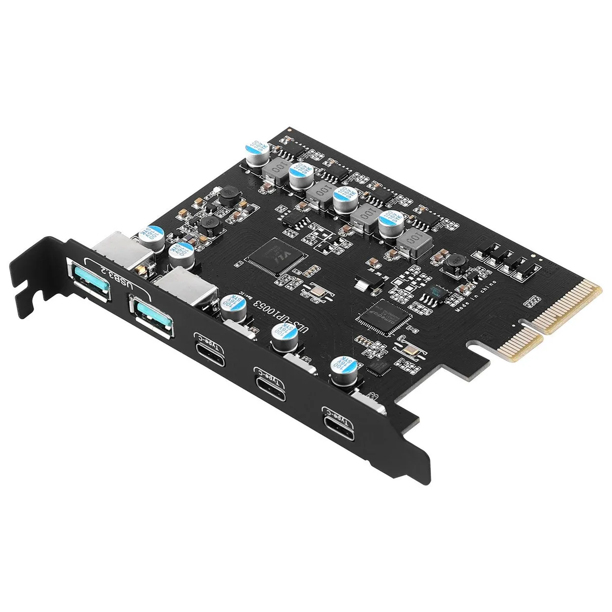 ESTONE ESTONE PCIE22A3C3.2 5-Port USB 3.2 Expansion Card 10Gbps — preces foto