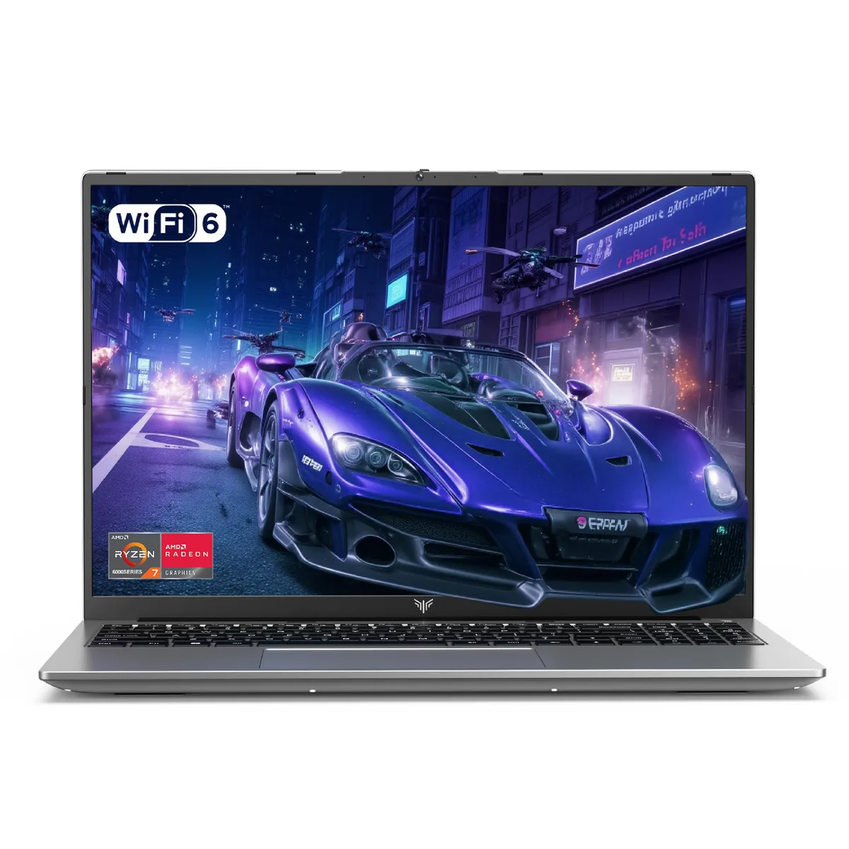 NIPOGI NIPOGI rx16 gaming laptop AMD Ryzen 7 H255 24GB DDR5 512GB 16.1" Gray WiFi 6 — foto del prodotto