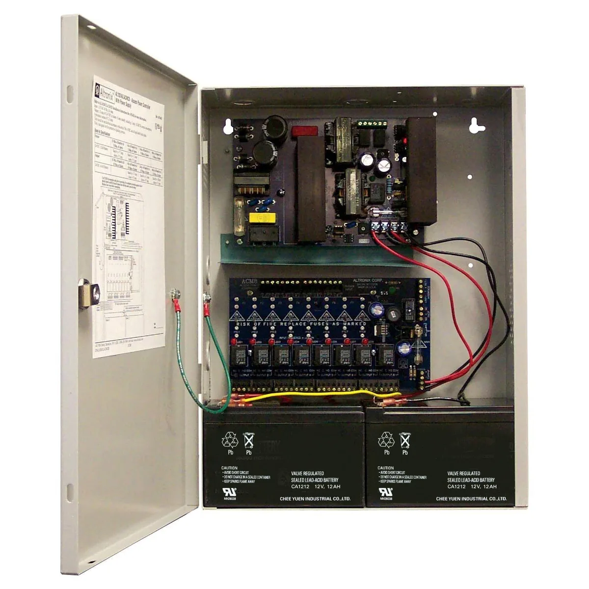 ALTRONIX ALTRONIX AL1024ULACMCB Power Supply 24VDC 10A 8 PTC — photo du produit