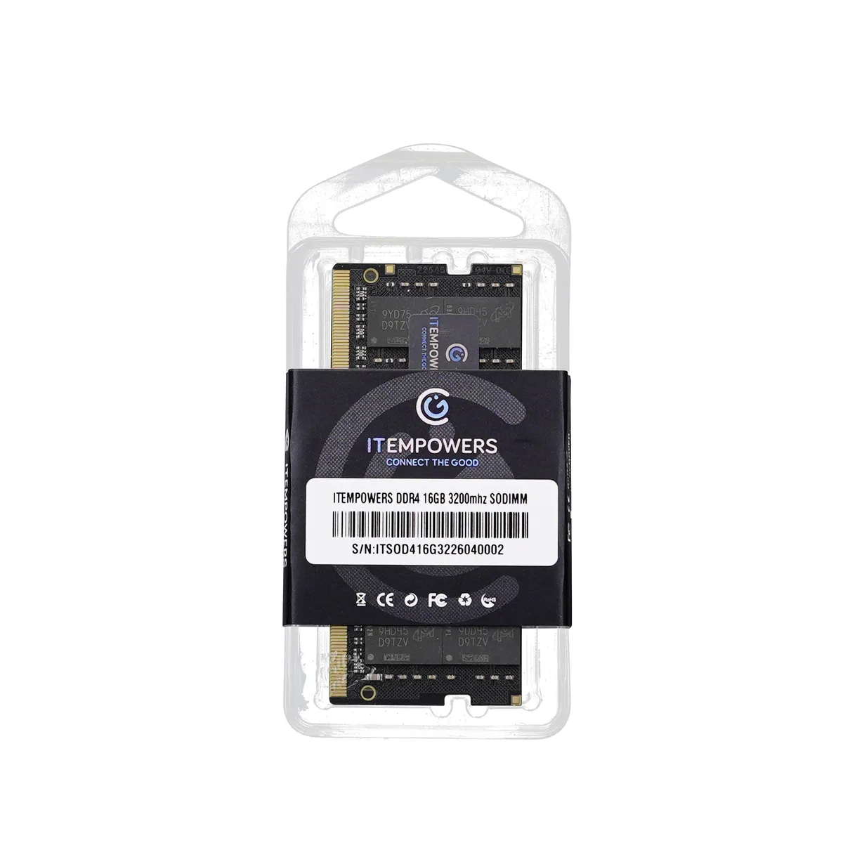 ITEMPOWERS ITEMPOWERS 16GB DDR4 3200MHz CL22 260-Pin SO-DIMM Laptop RAM — product photo