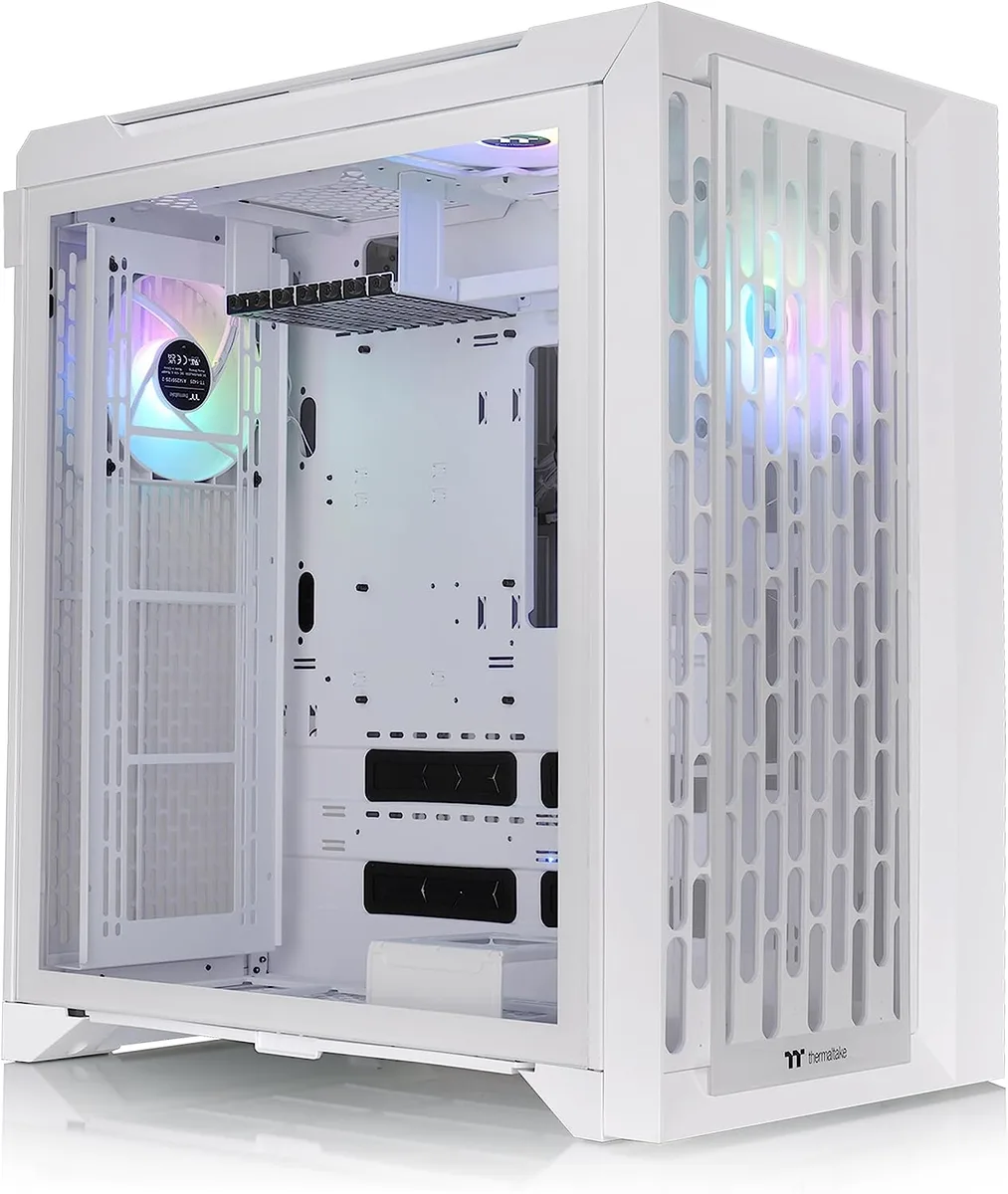 Thermaltake Thermaltake CTE C700 TG ARGB Snow Mid Tower CA-1X7-00F6WN-01 PC case — product photo