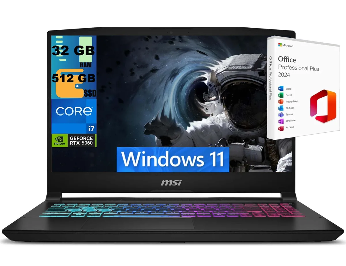 Black Eclipse gaming laptop closed showing 15.6 inch display and RGB keyboard