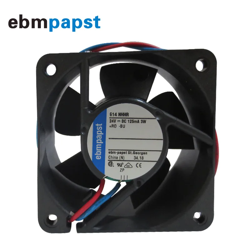 Fans Fans 614NHHRMotor case fan 24V 6025 56 m3/h 3.0W — product photo