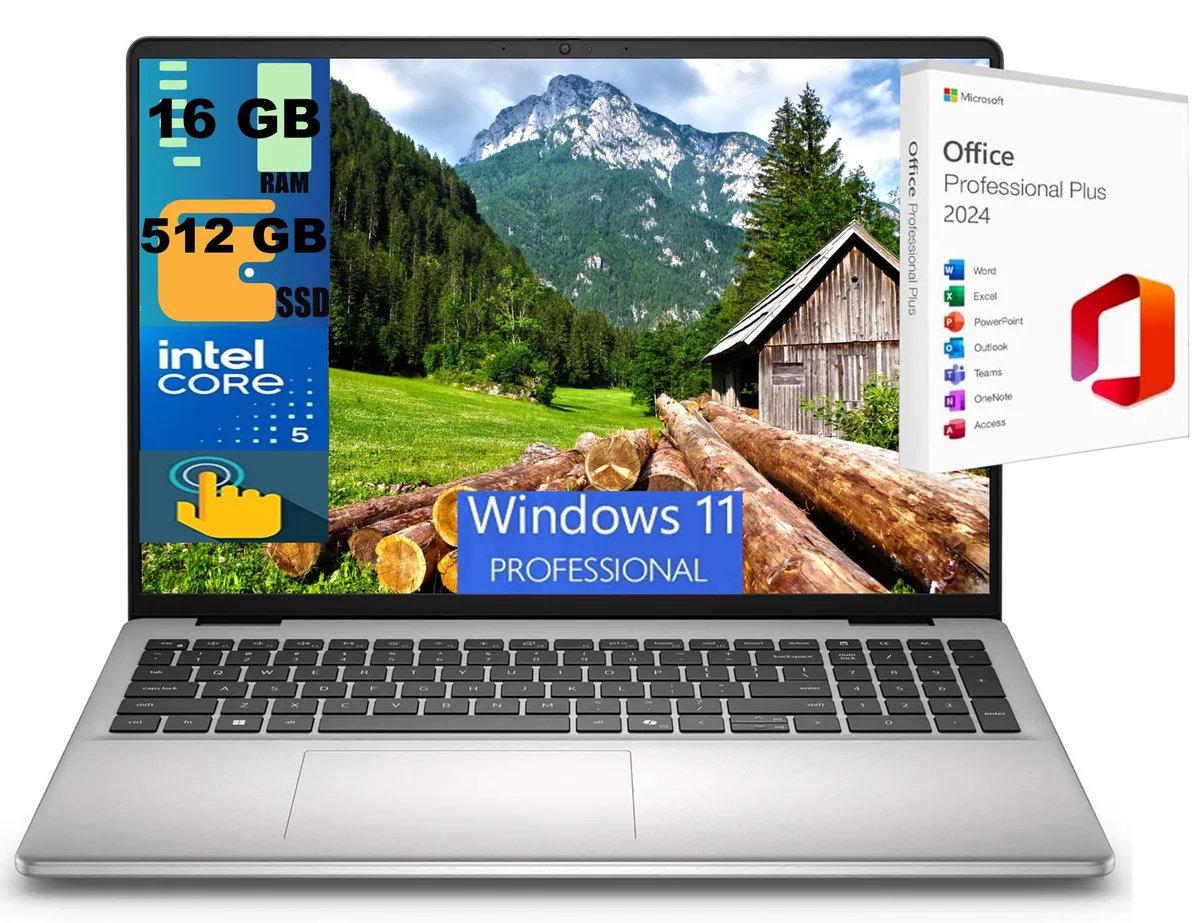 DELL DELL Raider 16 DC laptop Core 5 120U 10-core 16GB 512GB 16" WUXGA touch Silver — photo du produit