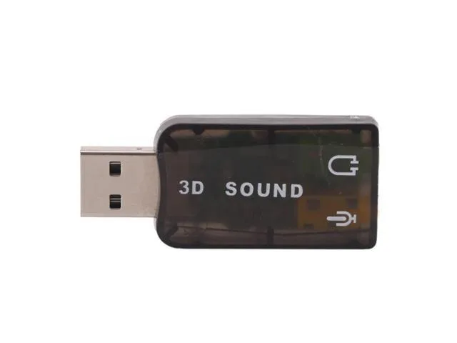 LORDWORLD LORDWORLD USB Sound Card 5.1 External 3D Audio Adapter — produktbilde