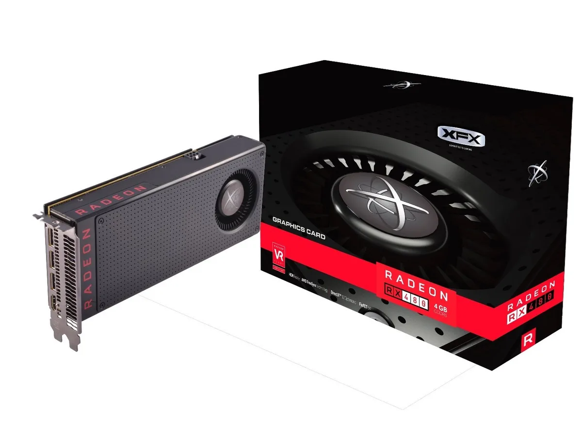 Black dual-slot graphics card with a single blower fan and silver rear exhaust bracket