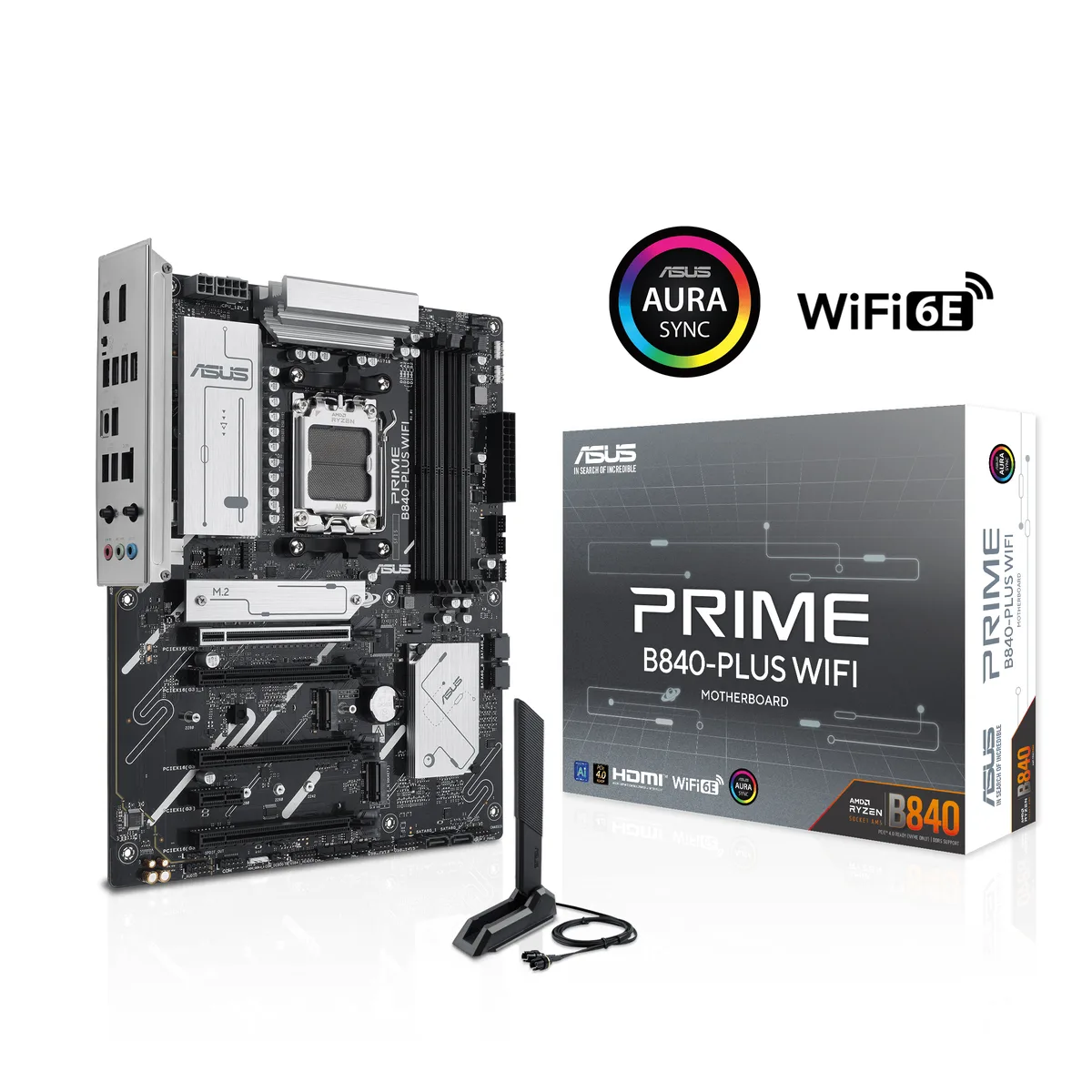 ASUS ASUS PRIME B840-PLUS WIFI AMD motherboard — product photo