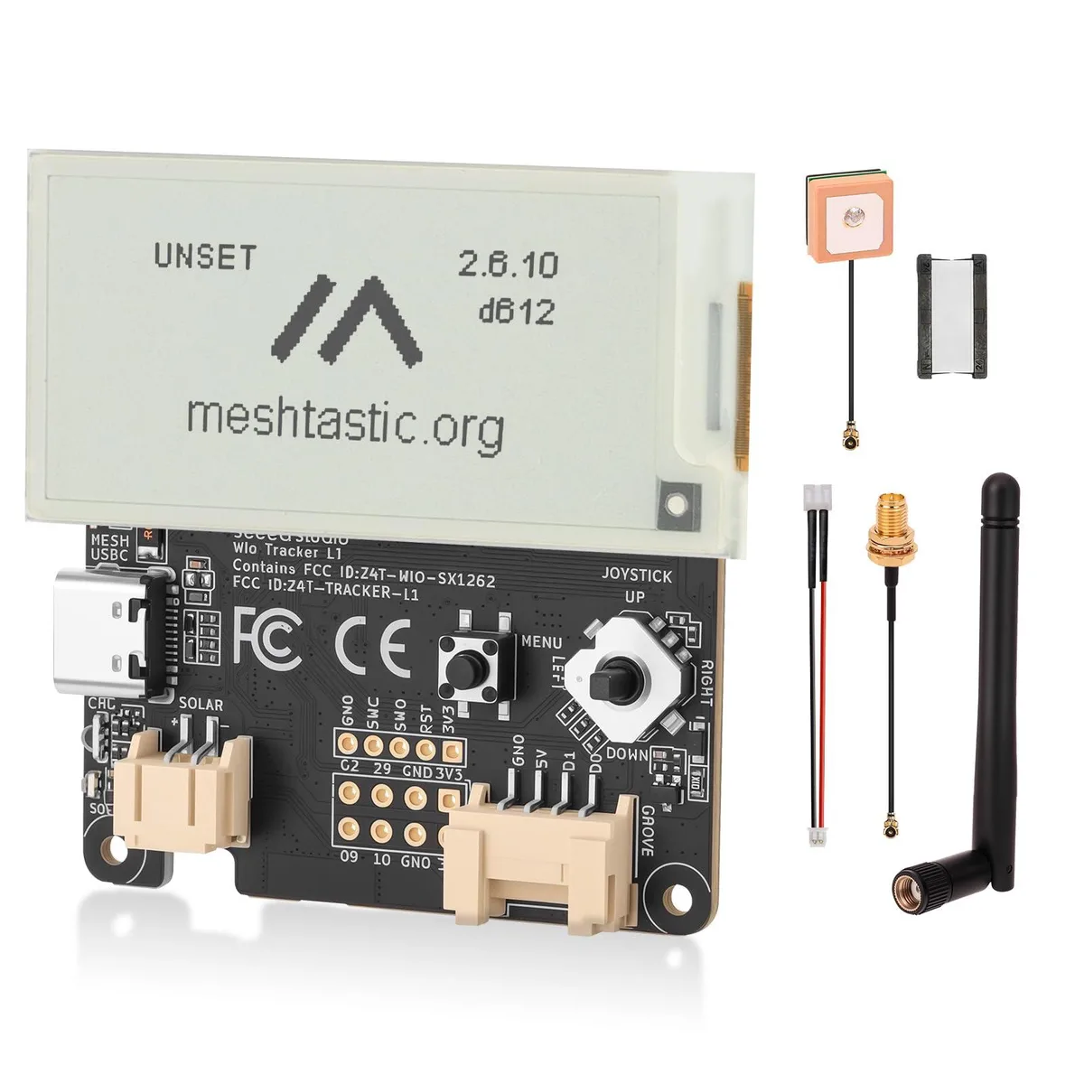  Meshnology Wio Tracker L1 E-Ink Development Board 2.13" E-ink Display — fotografia produktu