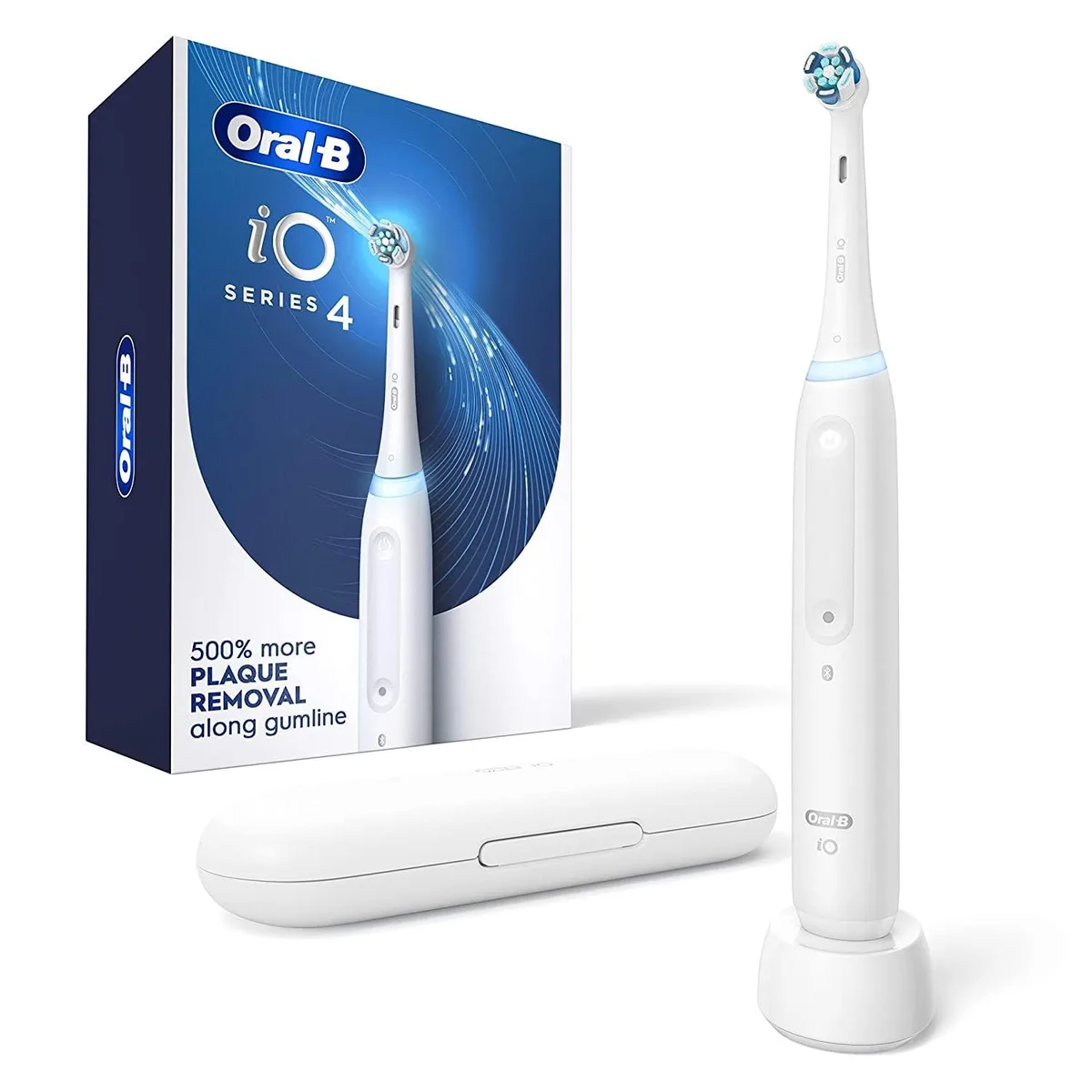  Oral-B iO Series 4 Electric Toothbrush White — product photo