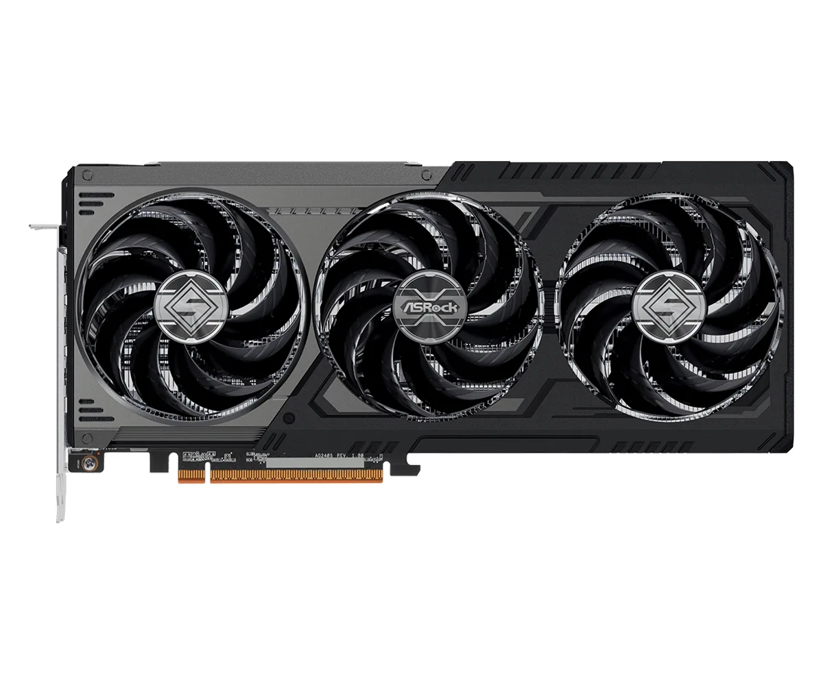 ASRock ASRock RX9070GRE SLD 12GO graphics card — product photo