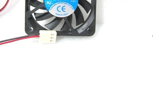 SXDOOL SXDOOL DF126010BL 60mm 10mm 12V 3-pin ball bearing case fan — foto del producto