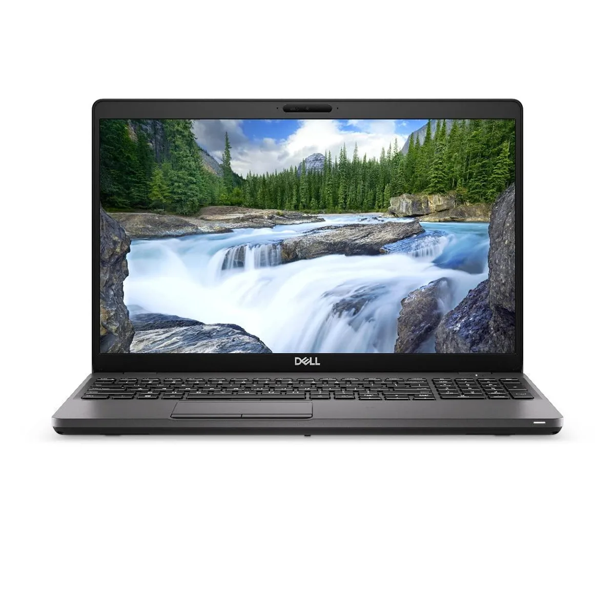 Black Dell Latitude 5500 laptop with 15.5 inch non-touch HD screen