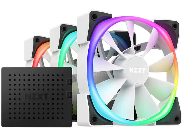 NZXT NZXT Aer RGB 2 120mm Triple Pack White — 제품 사진