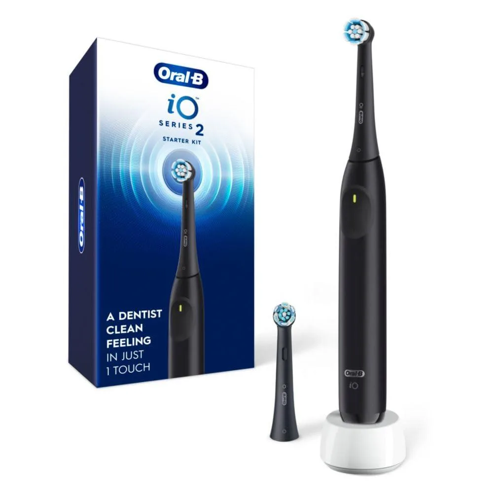  Oral-B iO Series 2 Rechargeable Electric Toothbrush Night Black — foto produk