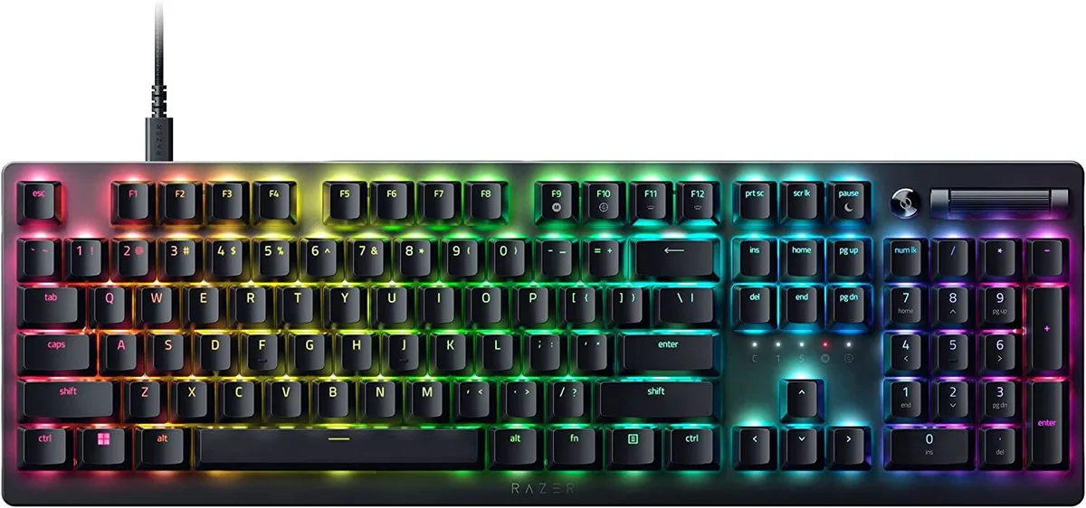 RAZER RAZER RZ03-04500200-R3U1 DeathStalker V2 Linear Optical gaming keyboard — photo du produit
