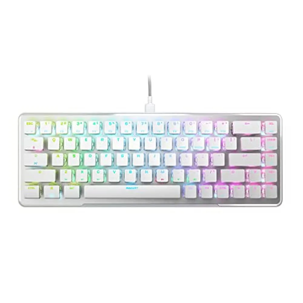 ROCCAT ROCCAT Vulcan II Mini 65% Optical Linear White Gaming Keyboard — produktbild