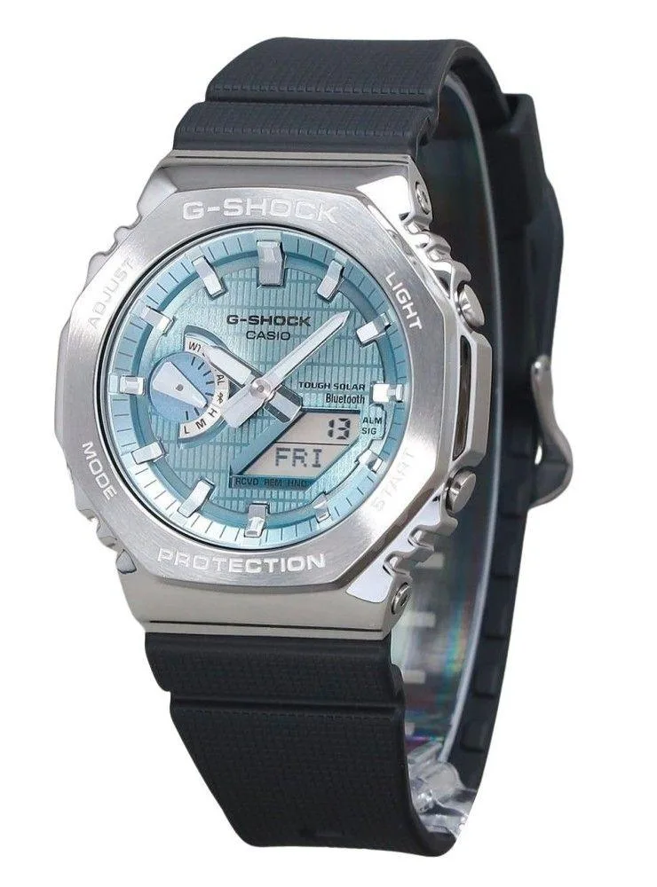 CASIO CASIO G-Shock GBM-2100A-1A2 Ice Blue Dial Solar Watch — fotografia produsului