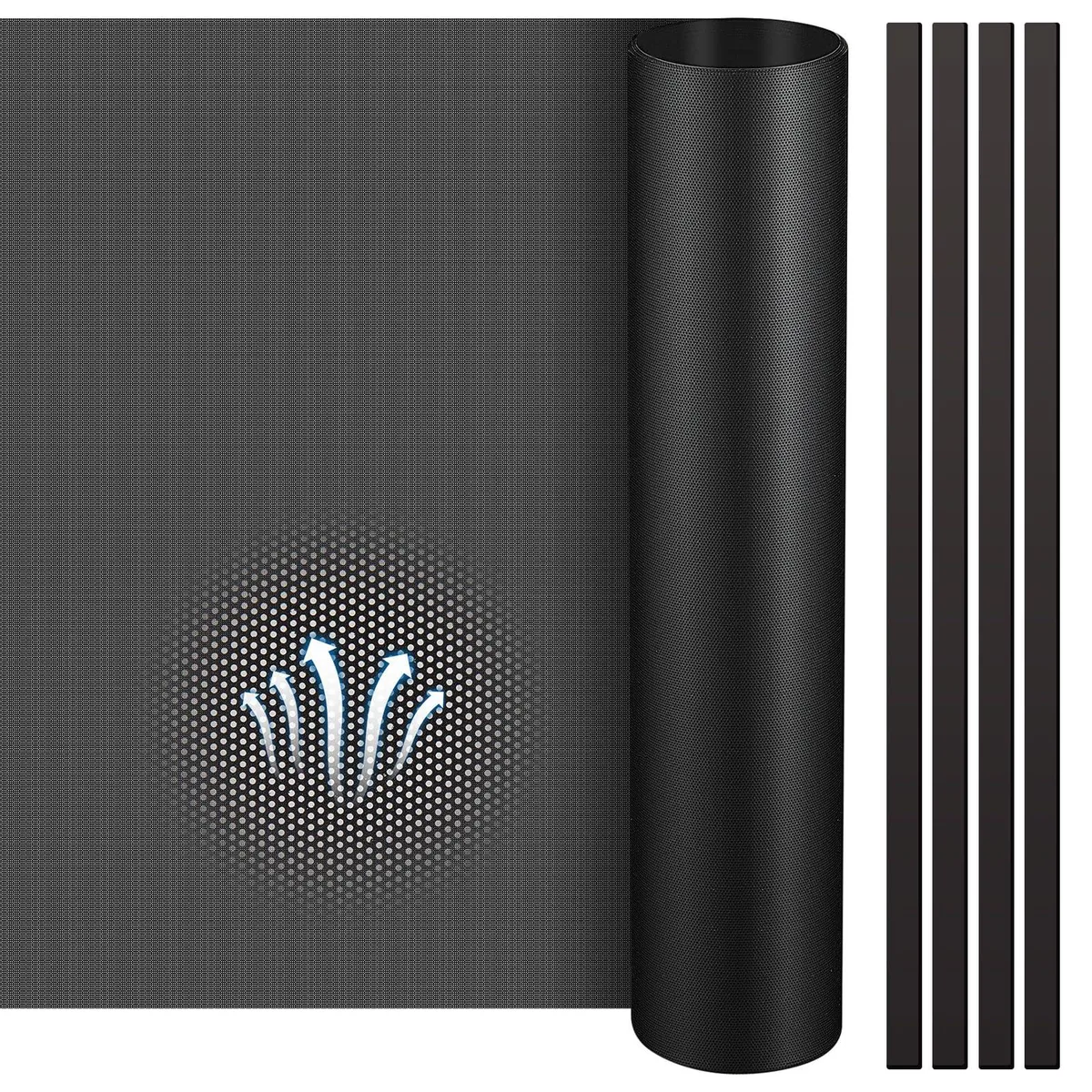  Woanger-Filter-59 fan accessory 2 pcs 1000 x 300 mm 8 magnetic strips — ภาพสินค้า