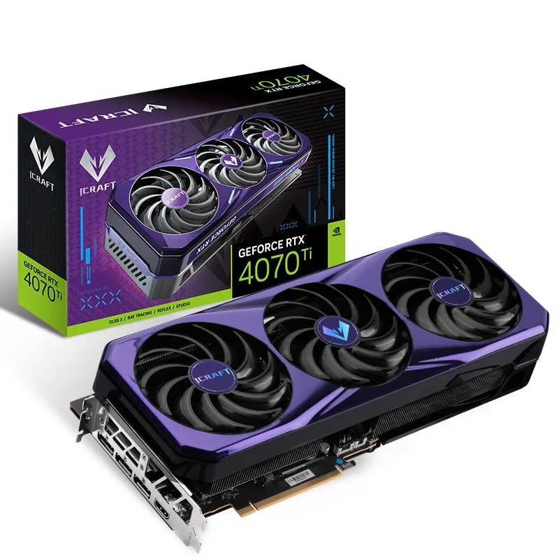 MAXSUN MAXSUN iCraft GeForce RTX 4070 Ti 12GB graphics card — photo du produit