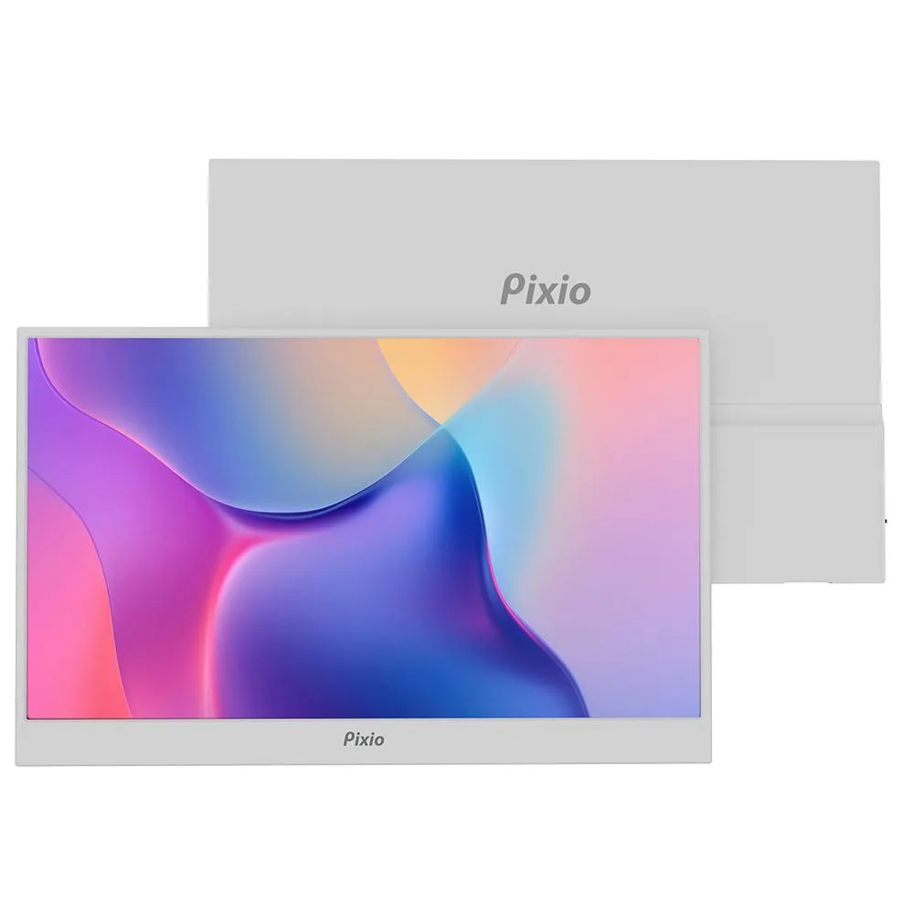 Pixio Pixio PX160 Wave White 15.6" gaming monitor — product photo