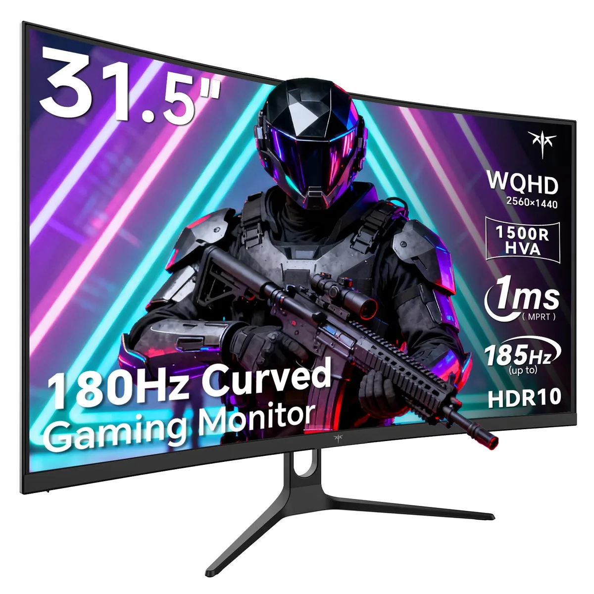 KTC KTC H32S5 32" 2K 180Hz Curved Gaming Monitor — photo du produit
