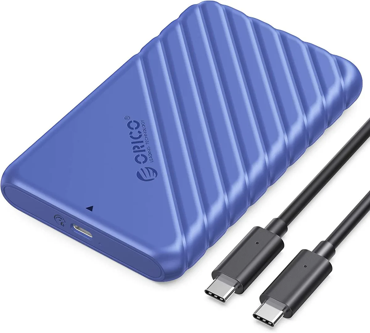 Orico Orico 2.5-inch SATA USB-C Drive Enclosure Blue — 商品照片