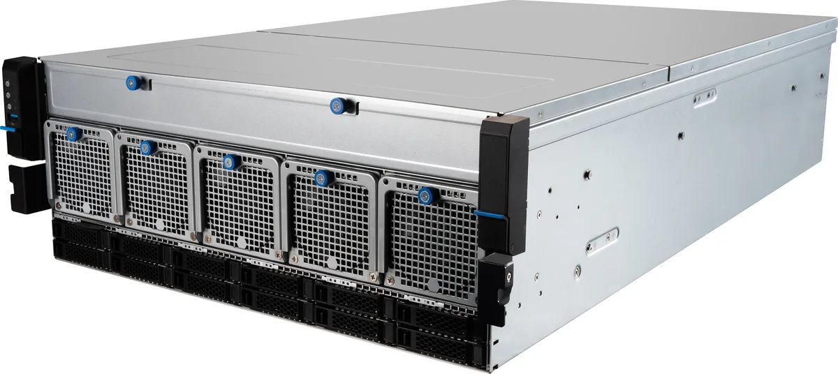 Supermicro Supermicro AS-4125GS-TNRT1-OTO-10 rack server EPYC 9224 24-core 128GB DDR5 960GB 10G NIC — produktbild