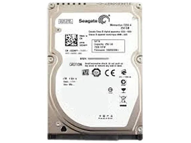 DELL DELL XDNFF 250GB 7200 RPM SATA 3.0Gb/s 2.5" 9.5mm laptop internal hard drive — fotografia produsului