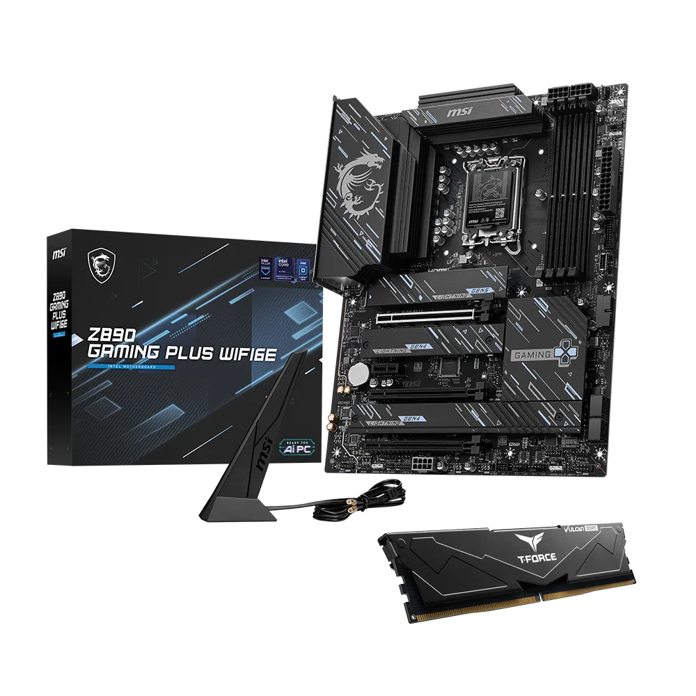 MSI MSI KIT INTEL Z890 II embedded solution with 16GB DDR5 6000MHz CL38 — product photo