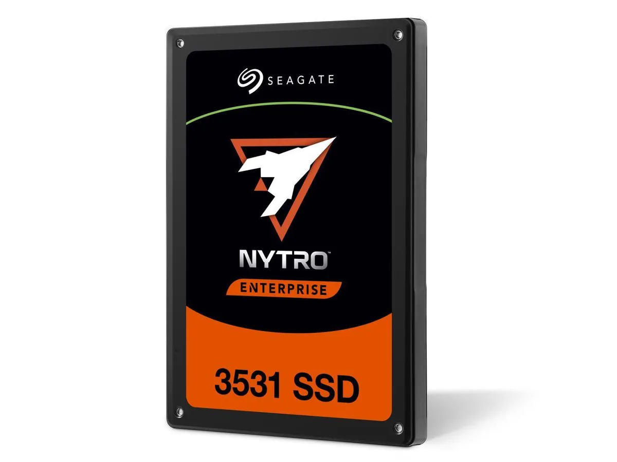 Seagate Nytro 3531 2.5 inch SAS SSD silver label