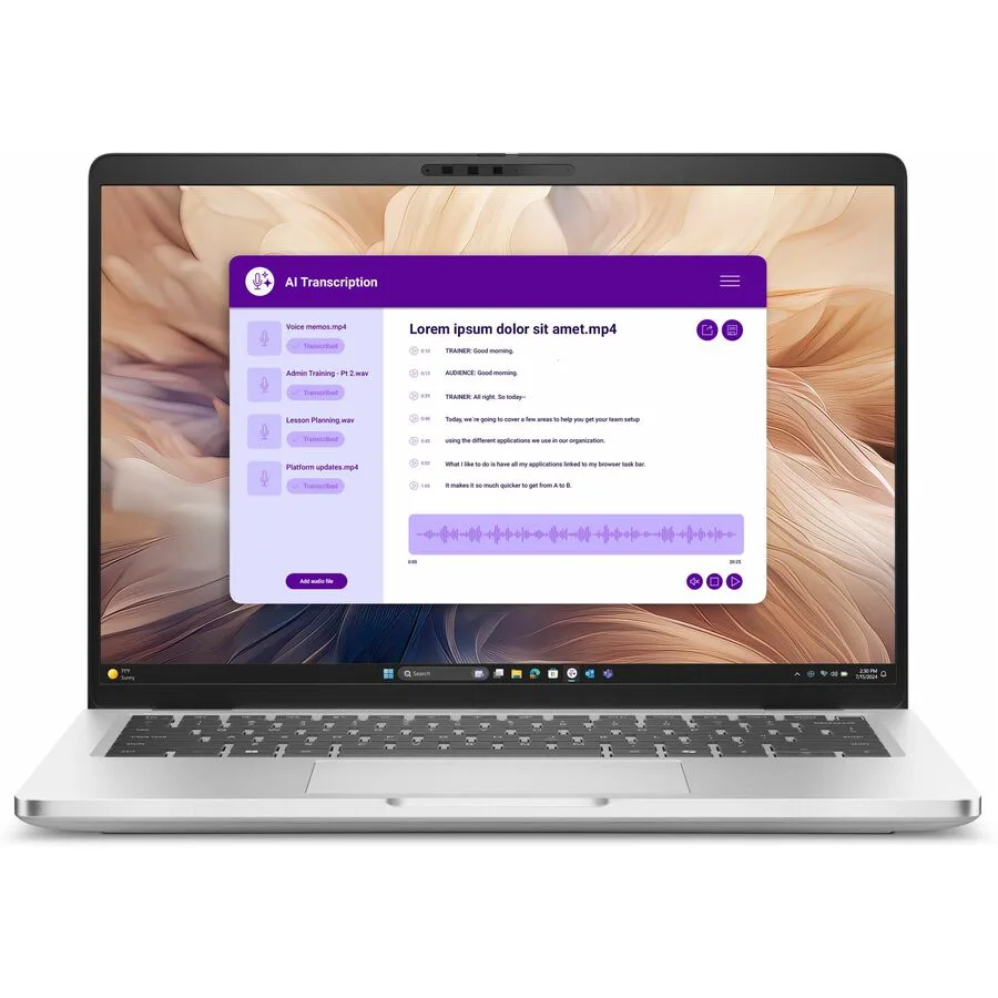 DELL DELL 2N5N3 Pro 14 Plus laptop Intel Core Ultra 5 235U 16GB 512GB 14" Touchscreen — ürün fotoğrafı