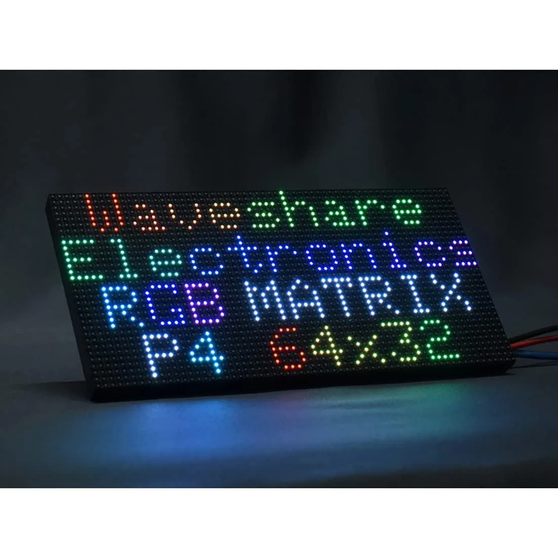 LORDWORLD LORDWORLD 64×32 RGB LED Matrix Panel 4mm Pitch 2048 LEDs HUB75 — 제품 사진