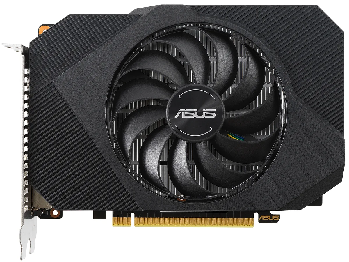 ASUS ASUS PH-GTX1650-O4GD6-P GeForce GTX 1650 graphics card — product photo