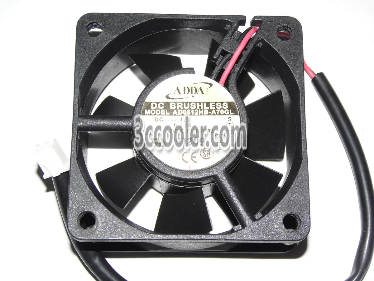 OEM Industries OEM Industries AD0612HB-A70GL 60x25mm 12V 0.23A 2 Pin CPU Cooler — תמונת המוצר