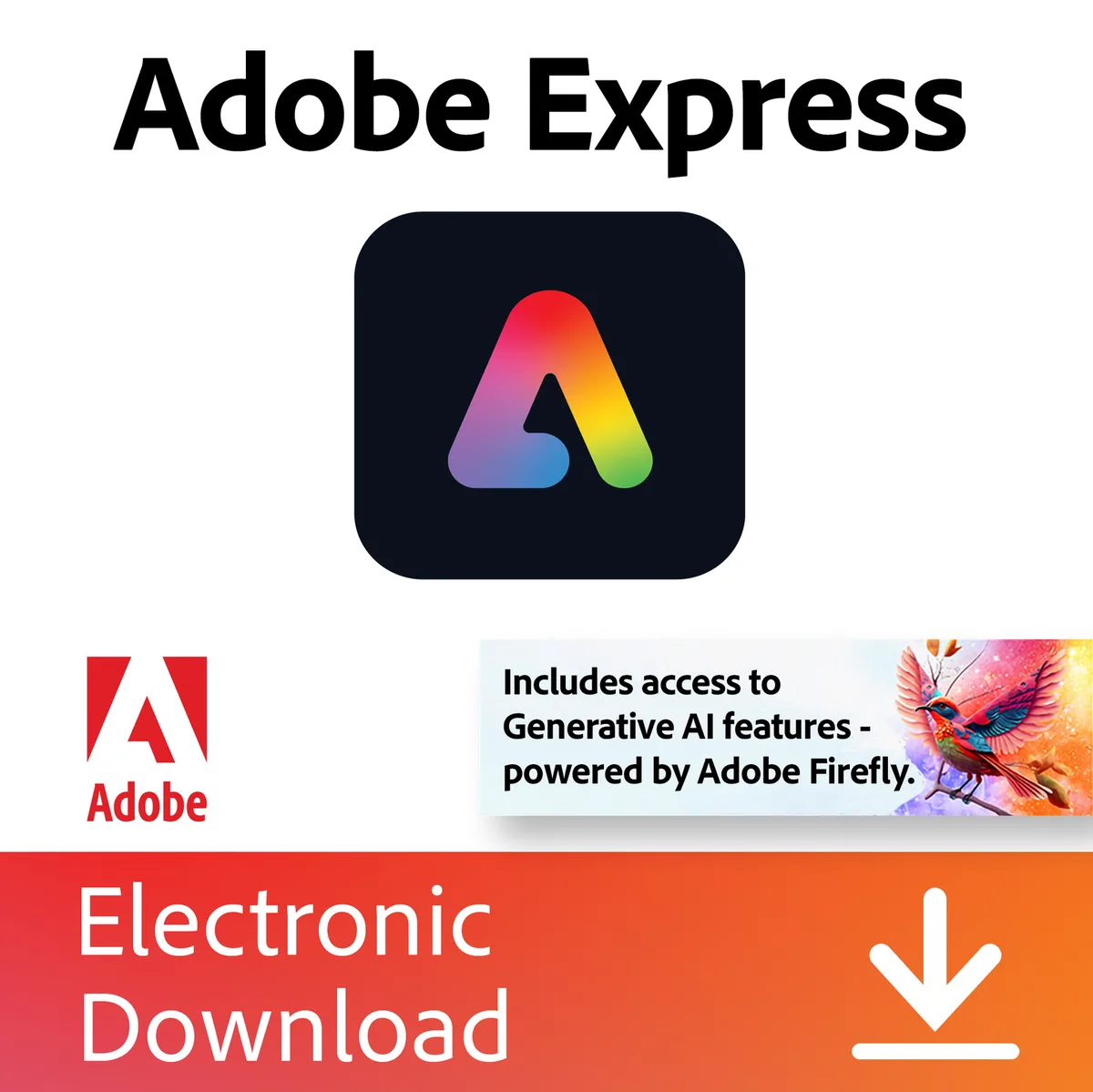 Adobe Adobe 65324512-TR Express Premium 2-Month Trial design — product photo