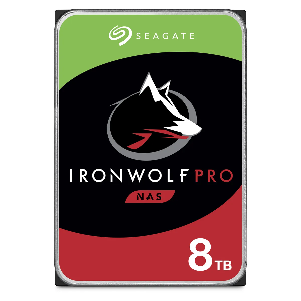 Seagate Seagate IronWolf Pro ST8000NE001 8TB 7200 RPM 256MB CMR SATA 6.0Gb/s 3.5" internal hard drive — 제품 사진